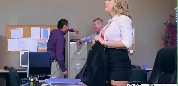  (Kagney Linn Karter) Hot Sexy Girl With Big Round Boobs In Sex Act In Office clip-14